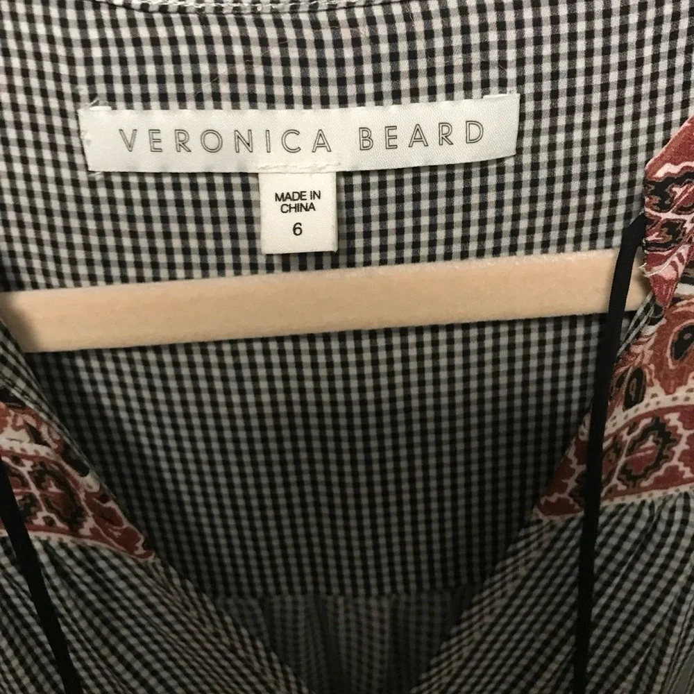 Veronica Beard silk Rosie top size 6 - Picture 9 of 9